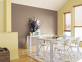 Fresh bright lemon dining room project